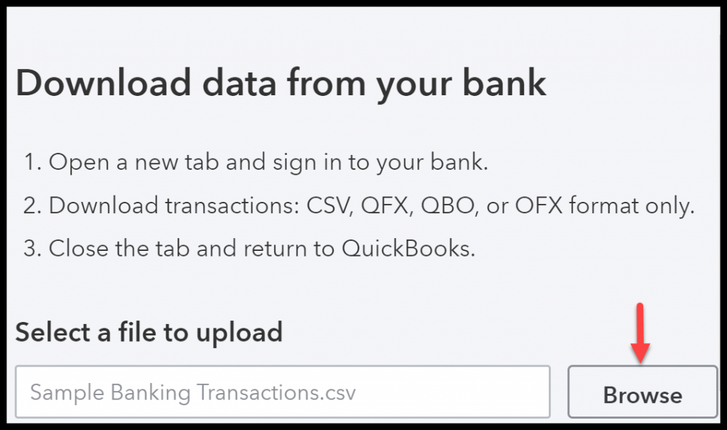 How To Download Bank Transactions Into Quickbooks